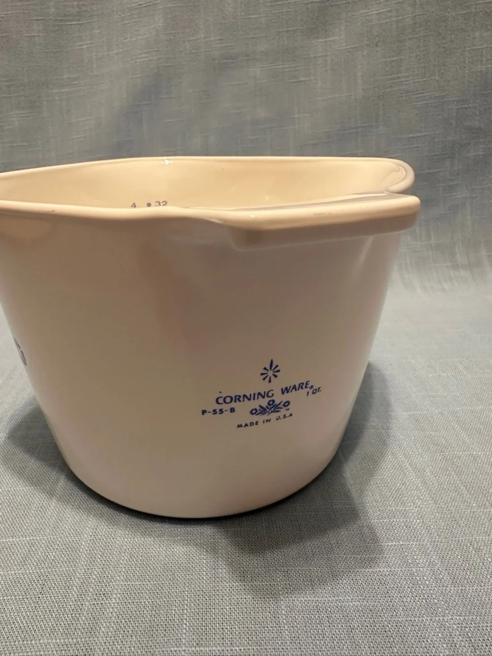 ✨💙 Vintage Corning Ware Blue Cornflower 
1-Quart Sauce Maker P-55-B - Picture 10 of 10